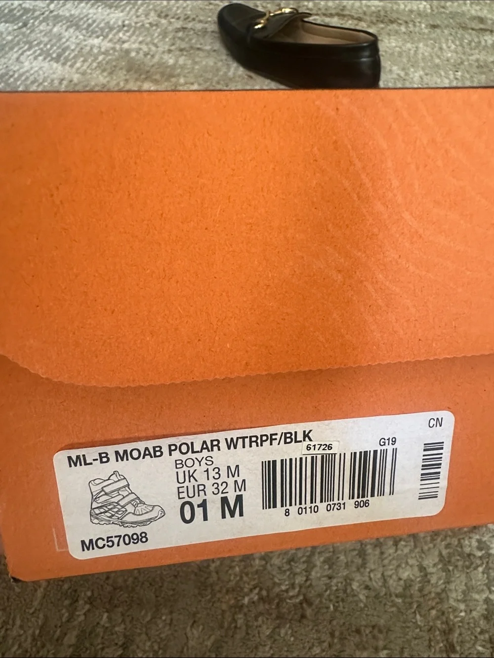 New In Box Merrell Boys Winter Boot